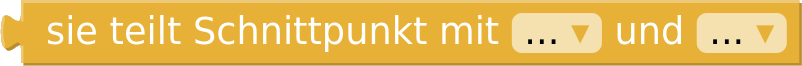 (05) sie teilt Schnittpunkt mit ...